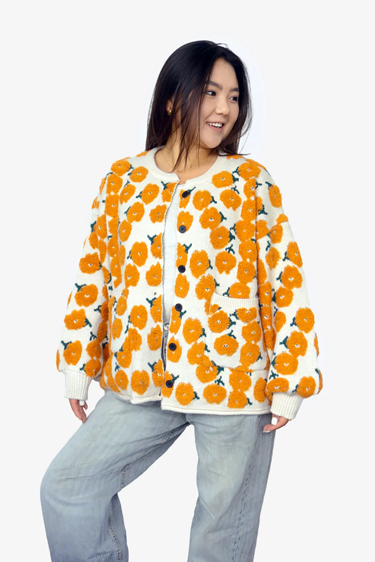 Golden Petal Cardigan - Image 4