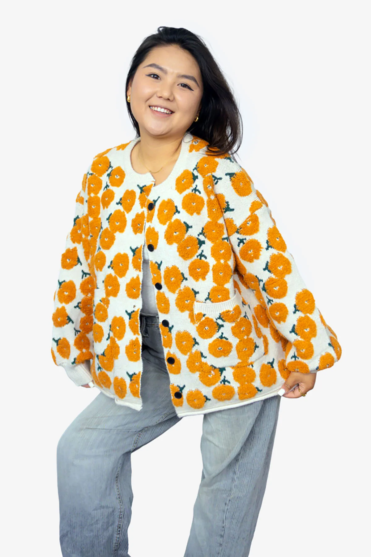 Golden Petal Cardigan - Image 5
