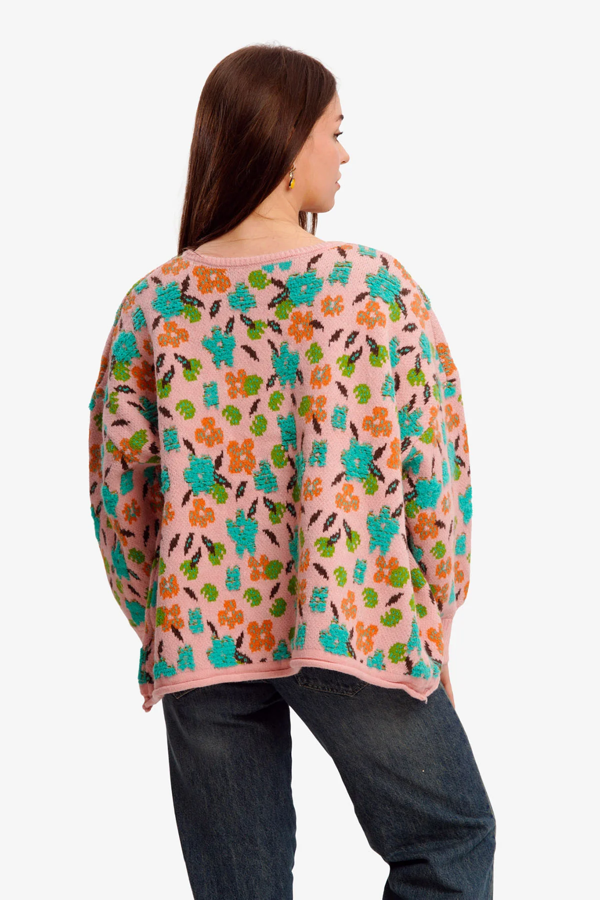 Retro Flower Cardigan - Image 3