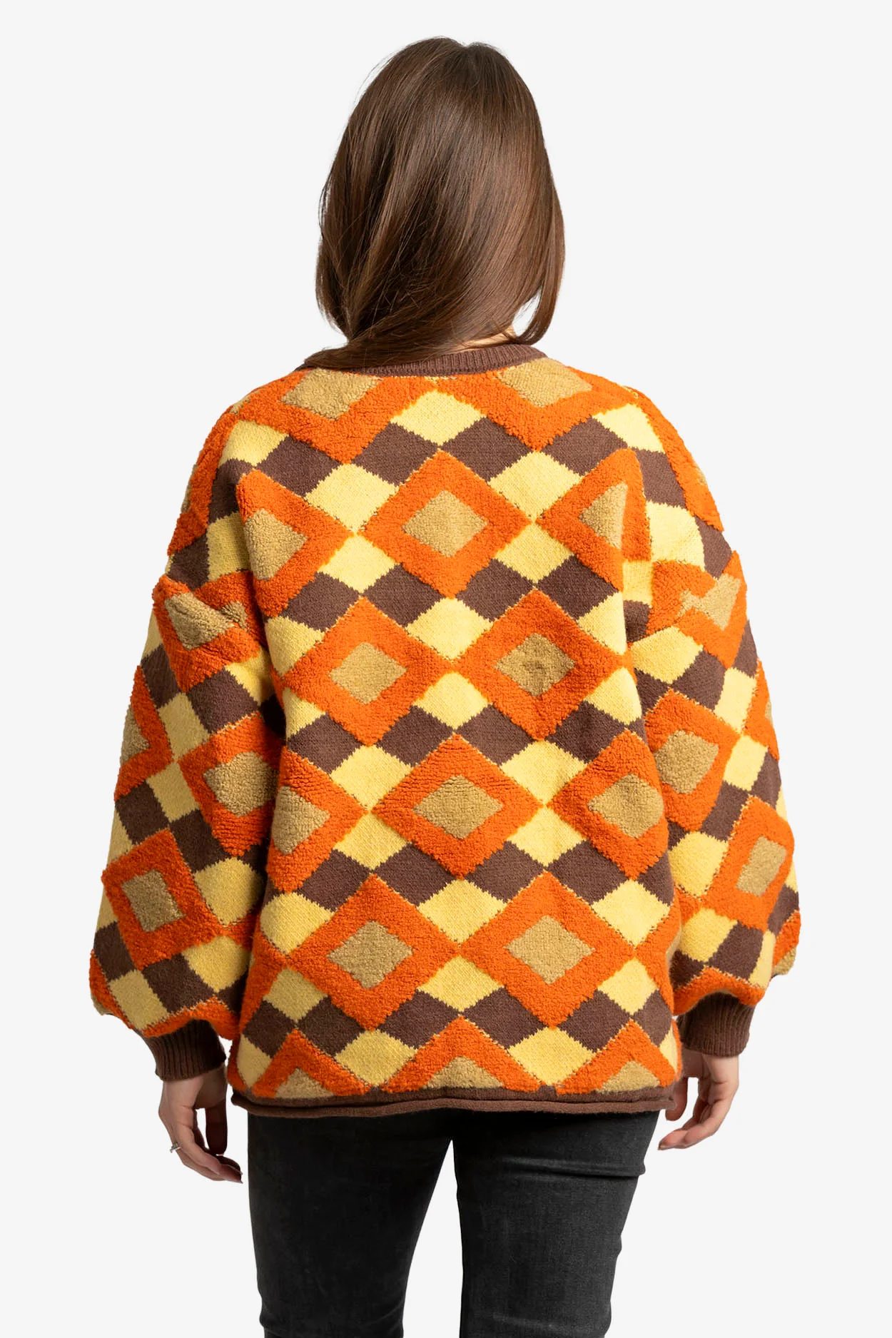 Retro Sunrise Cardigan - Image 4